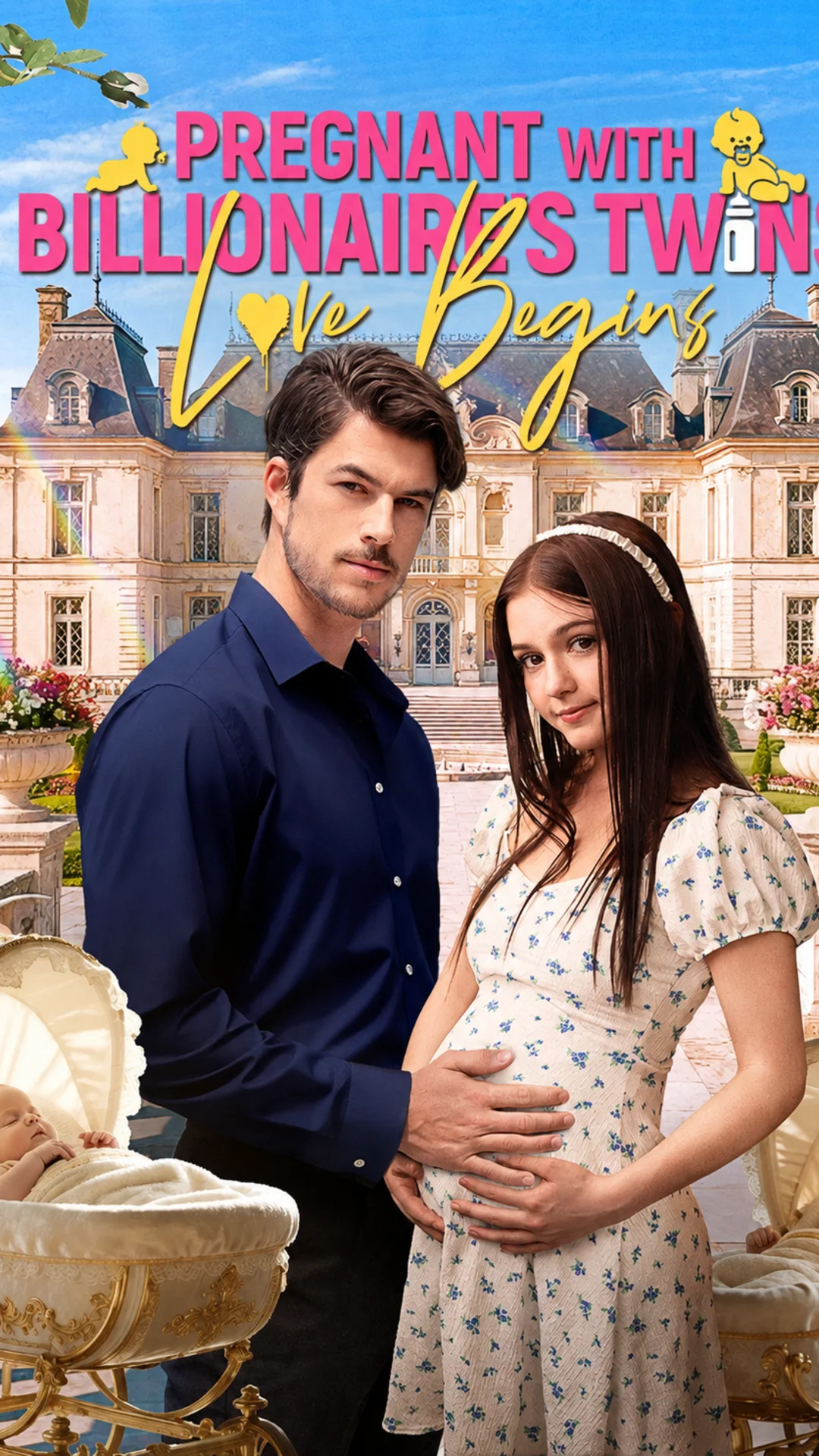 Pregnant with Billionaire's Twins, Love Begins
